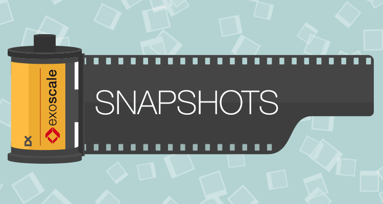 Snapshots are finally arrived to Exoscale!