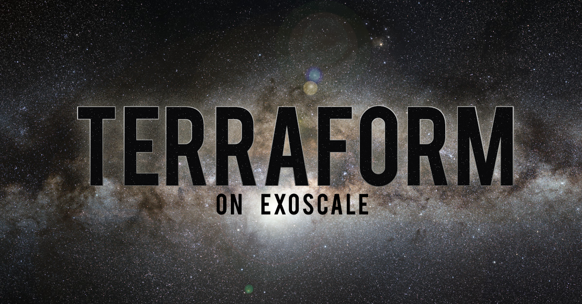 Terraform on Exoscale