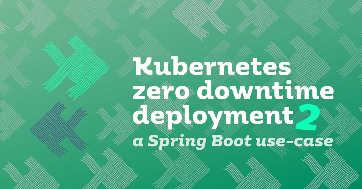 Zero downtime deployment with Kubernetes and Spring Boot