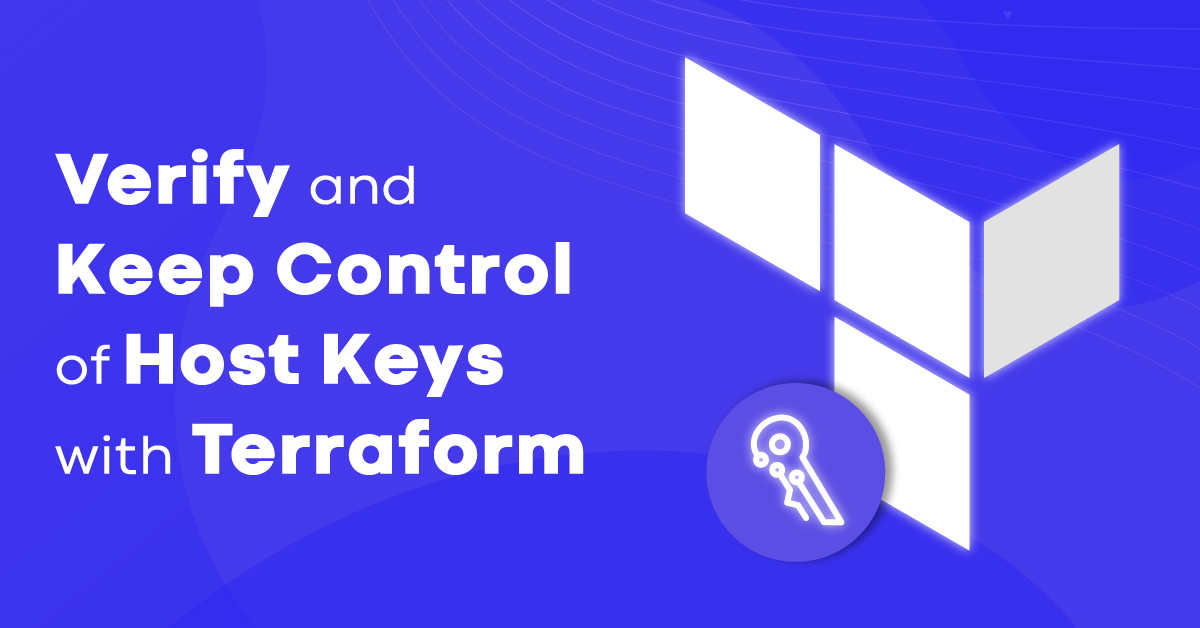 How to manage your host keys with Terraform